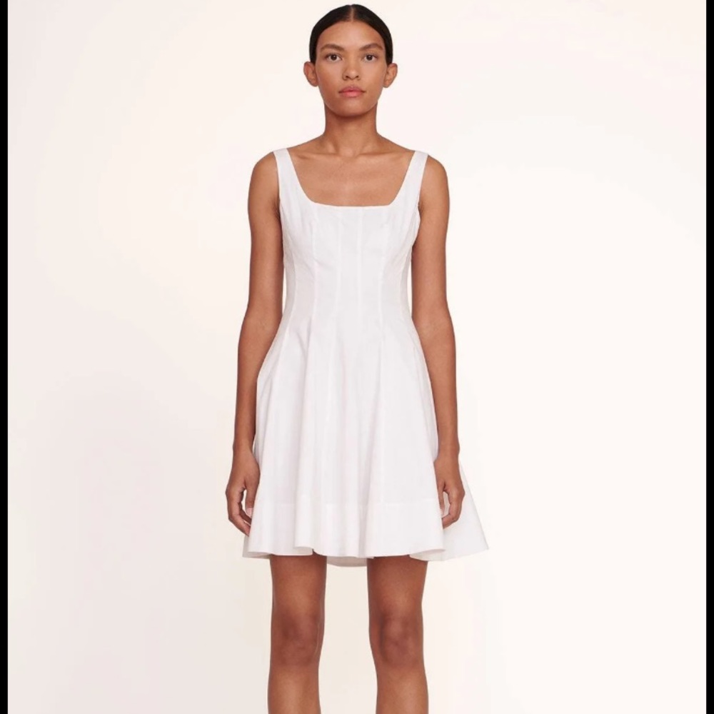 Staud Wells Dress White